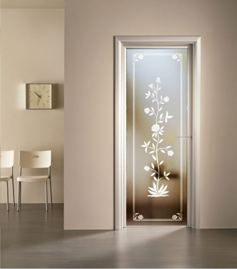VETRO SABBIATO DIANTHA PER PORTE INTERNE